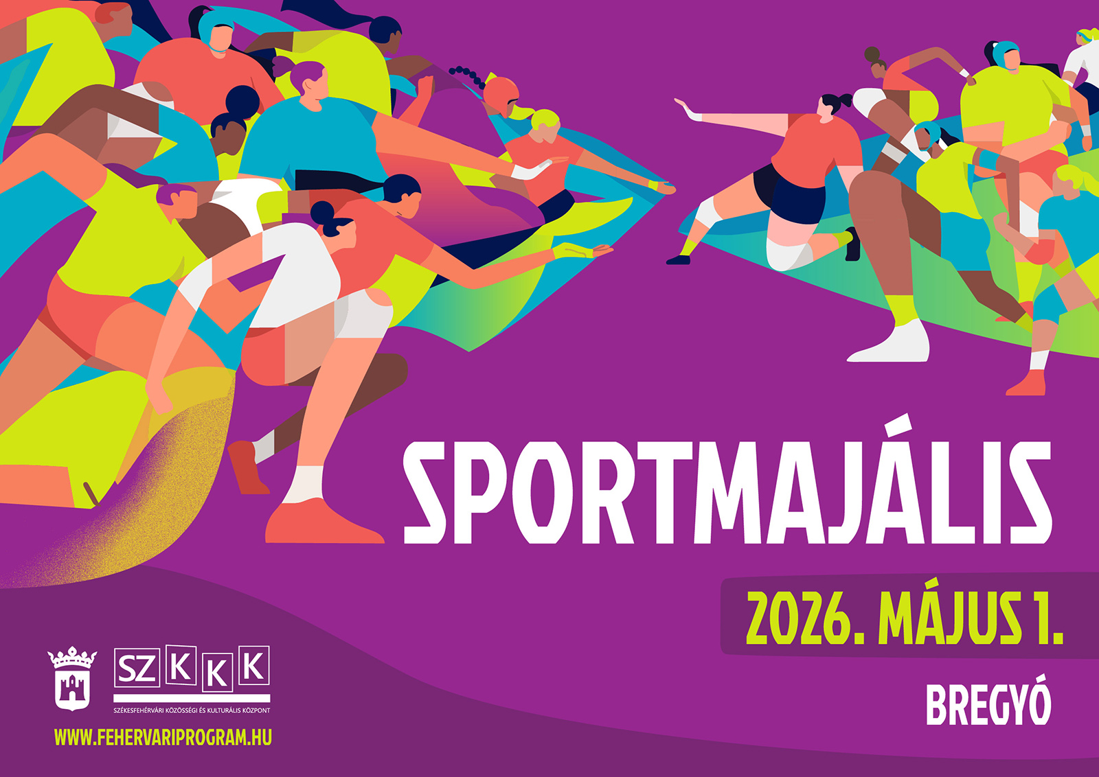Sportmajális 2026 - április 15-ig várják a sportszervezetek jelentkezését