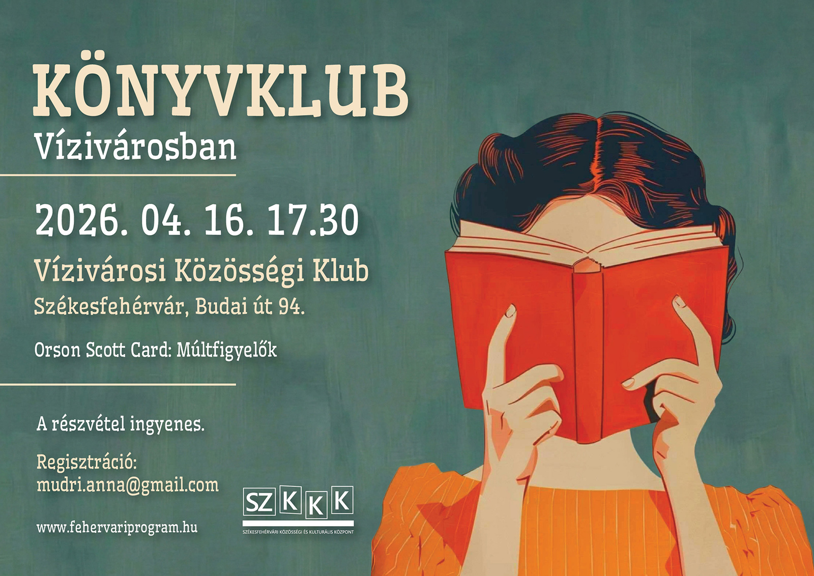 Múltfigyelők - Könyvklubba várják az olvasókat április 16-án