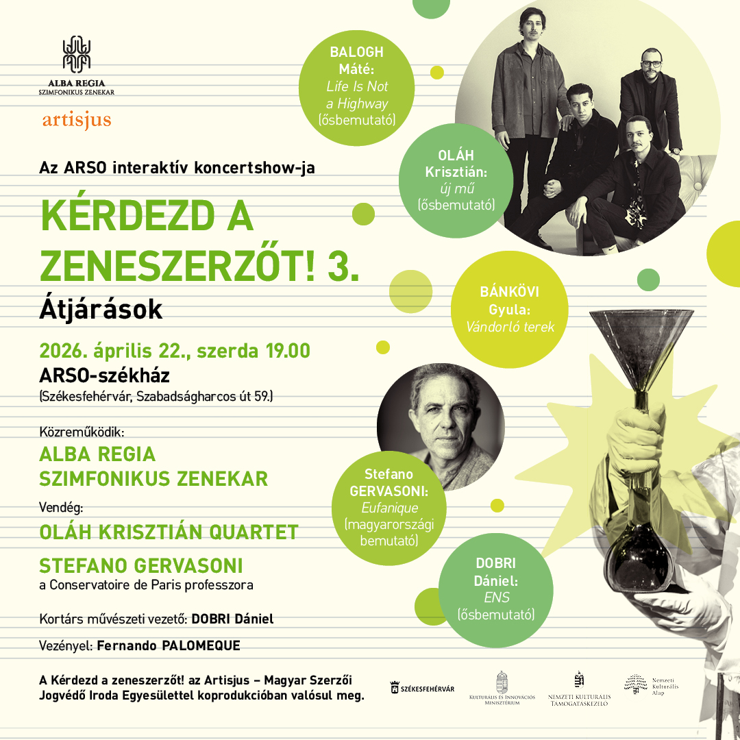 Nemzetközi vizeken - ismét kortárs koncertre készül az ARSO