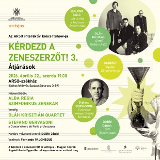 Nemzetközi vizeken - ismét kortárs koncertre készül az ARSO