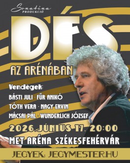 Dés László június 17-én a MET Arénában ad nagyszabású arénakoncertet
