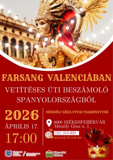 Április közepén is változatos programokkal várja látogatóit a Vörösmarty Mihály Könyvtár