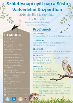 Ingyenes családi nappal ünnepli negyedik születésnapját a Sóstó Vadvédelmi Központ április 18-án