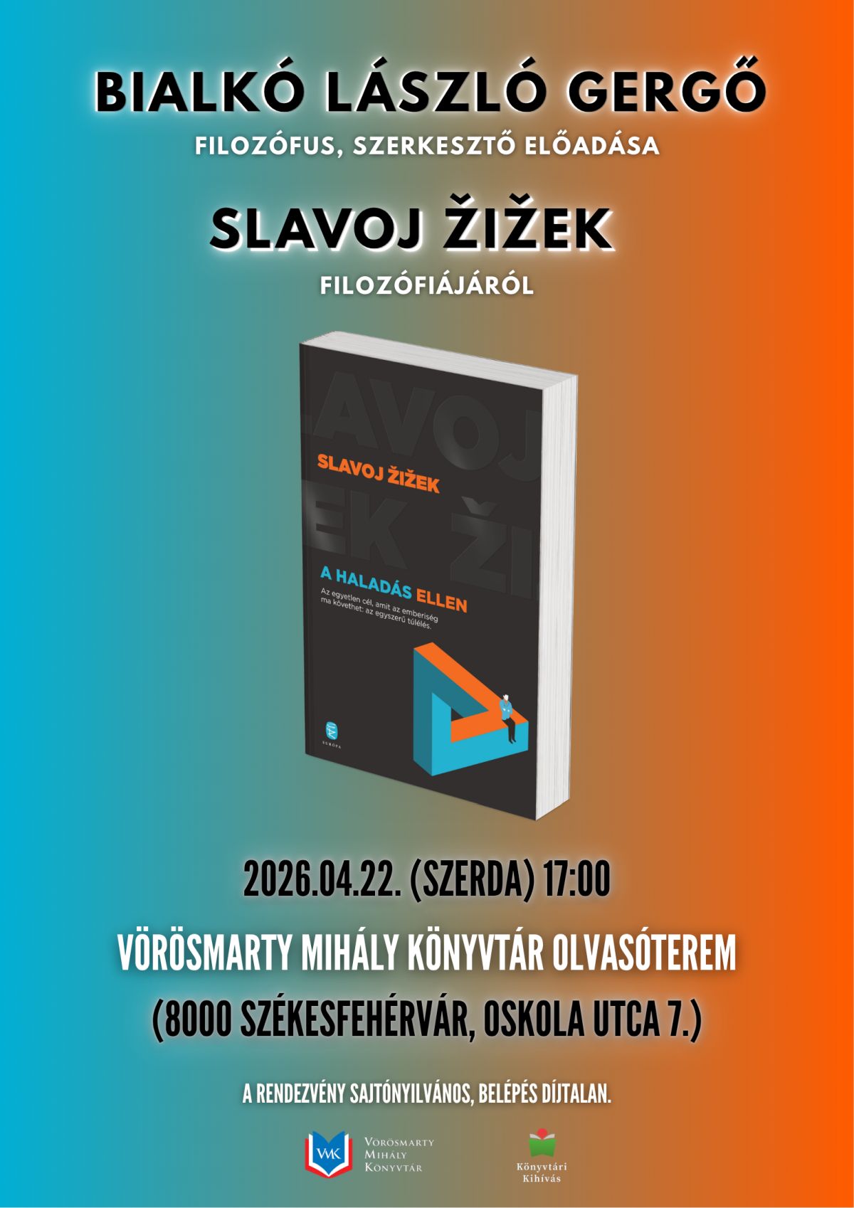 Bábkészítés és Slavoj Žižek filozófiája a Vörösmarty tagkönyvtárakban