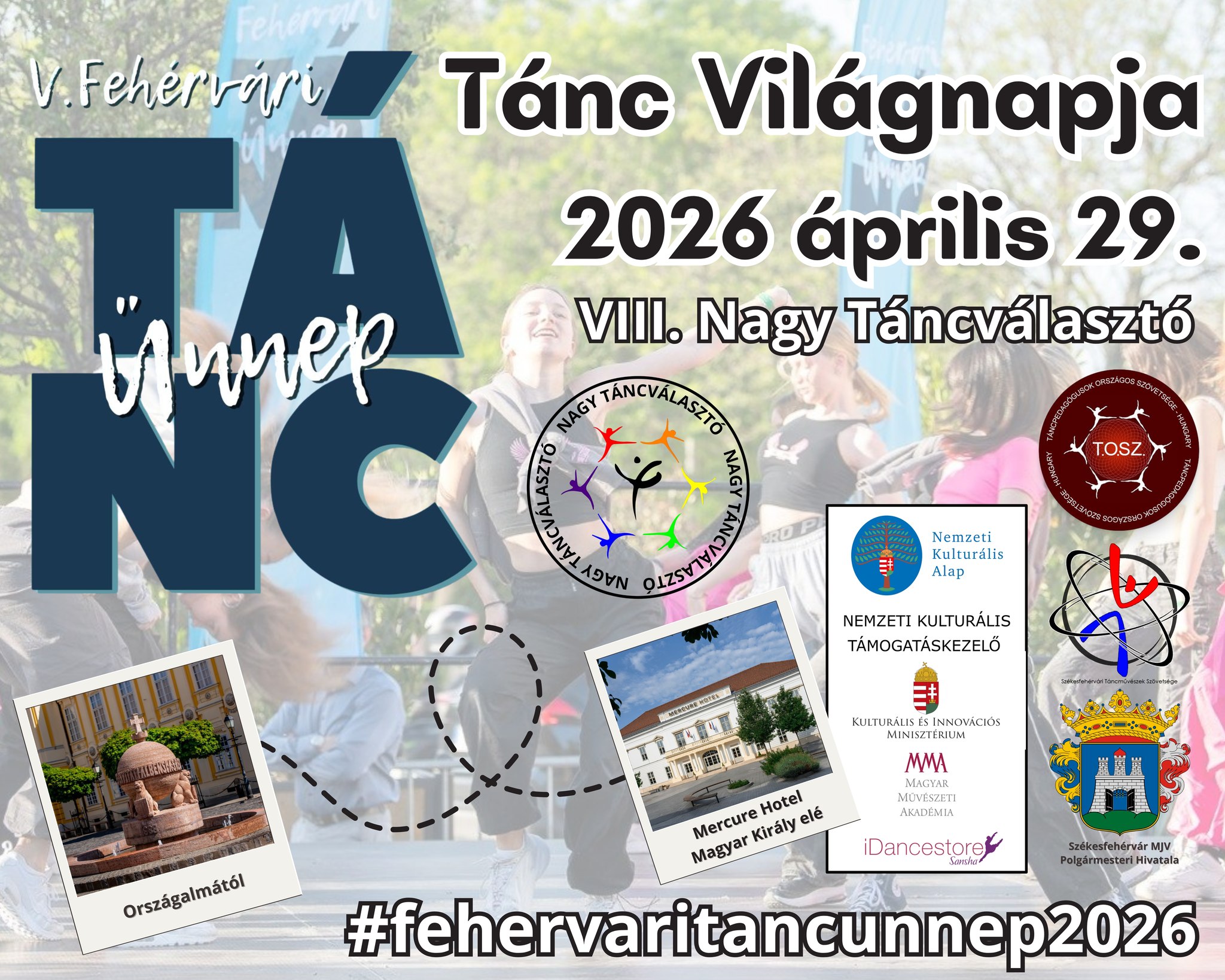 Táncünnepre várják a fehérváriakat április 29-én az Országalmához