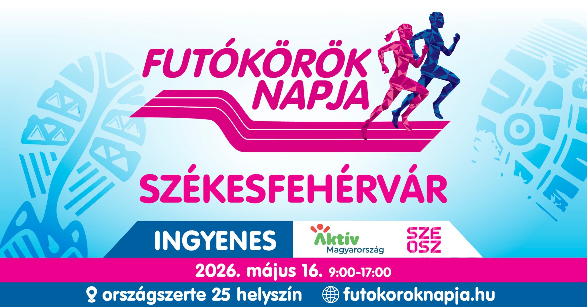 Mozdulj meg Székesfehérvárért! – mindenkit vár a Futókörök Napja