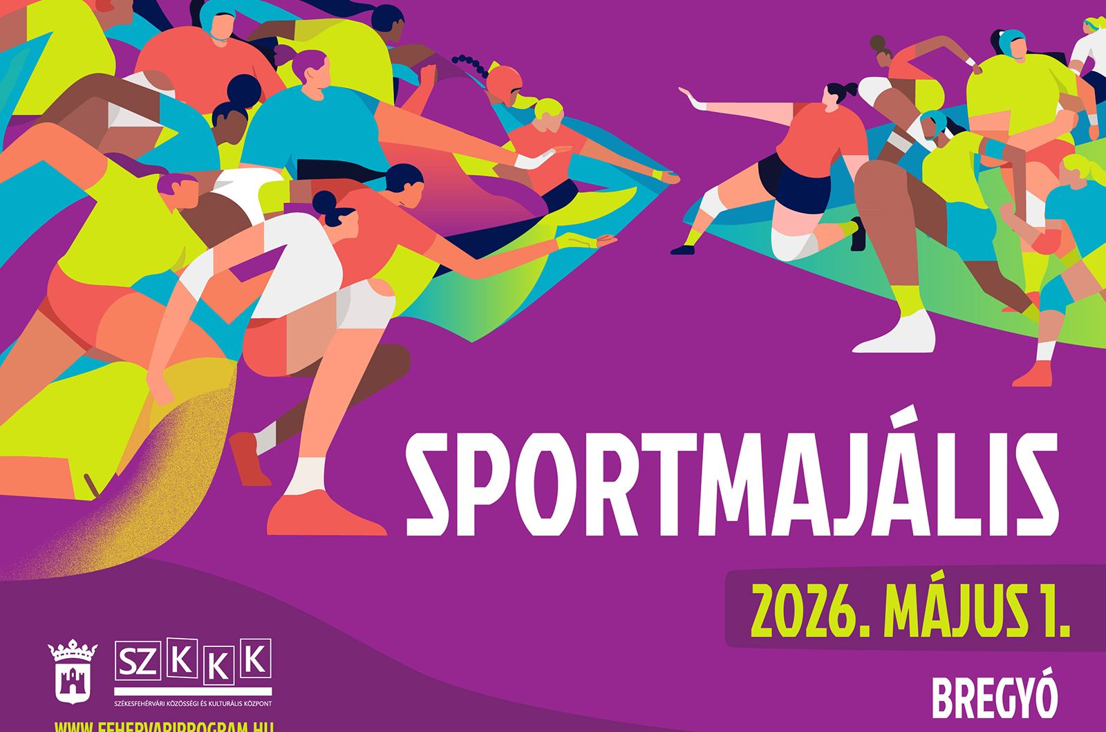 Sportmajális - a Bregyóban várnak mindenkit május elsején