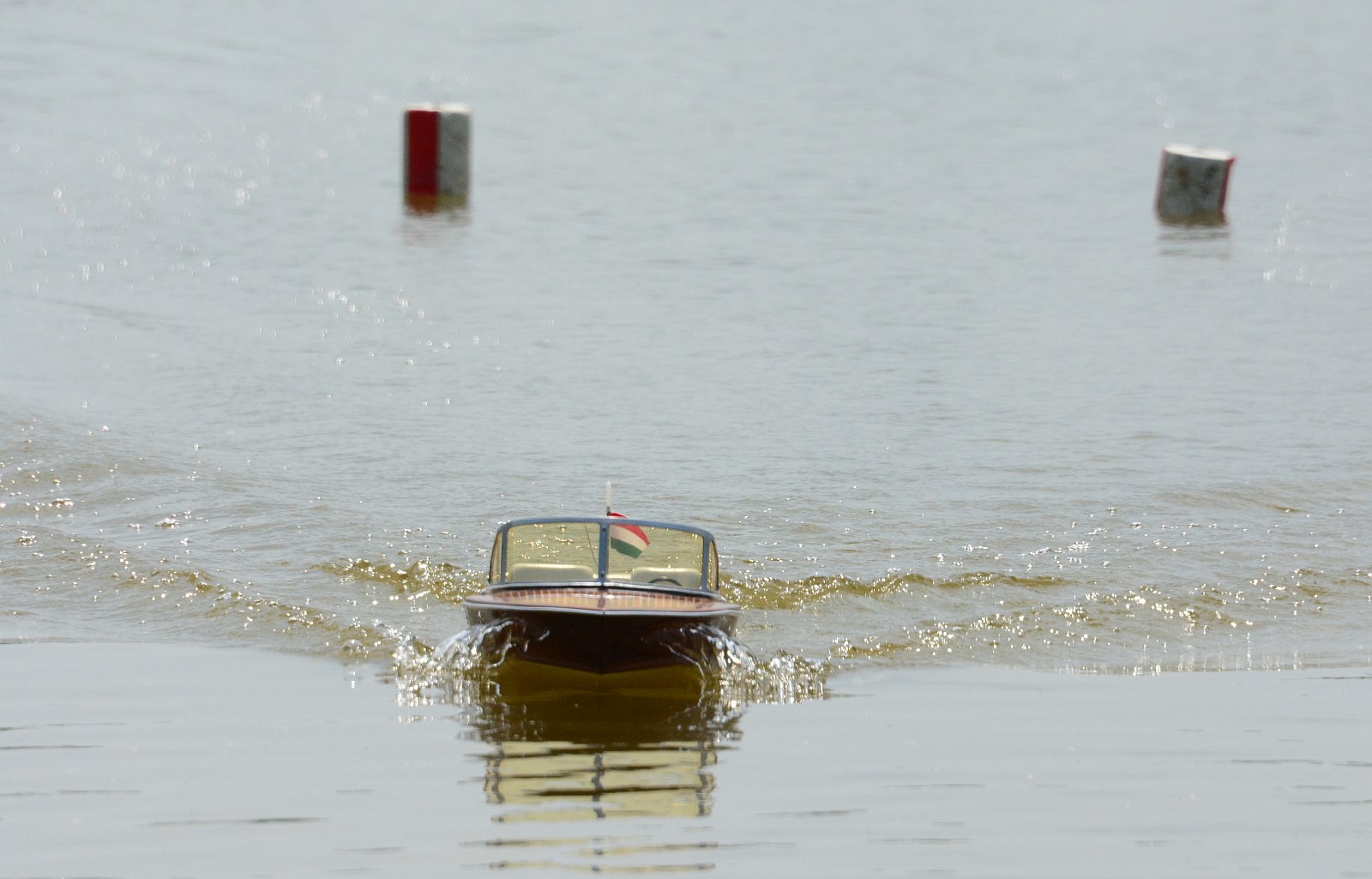 Élethű hajómodellek május 1-jén a Csónakázó-tavon