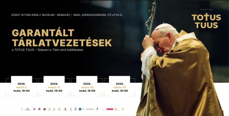 Garantált tárlatvezetésekre várják a látogatókat kedden a Szent II. János Pál pápa kiállításon