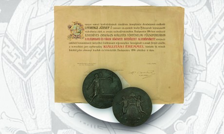 Értékes kiállítási érme látható a Hónap Műtárgya sorozatban a Múzeum rendházában