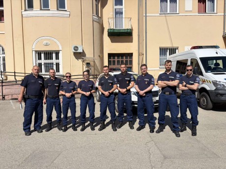 Gyakorlatban is bizonyítottak a jövő rendőrtisztjei Székesfehérváron