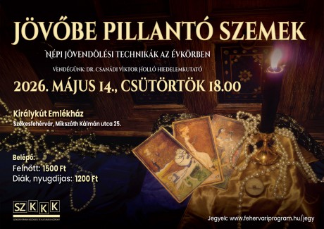 Jövőbe pillantó szemek – hiedelemkutató előadása a népi jövendölési technikákról
