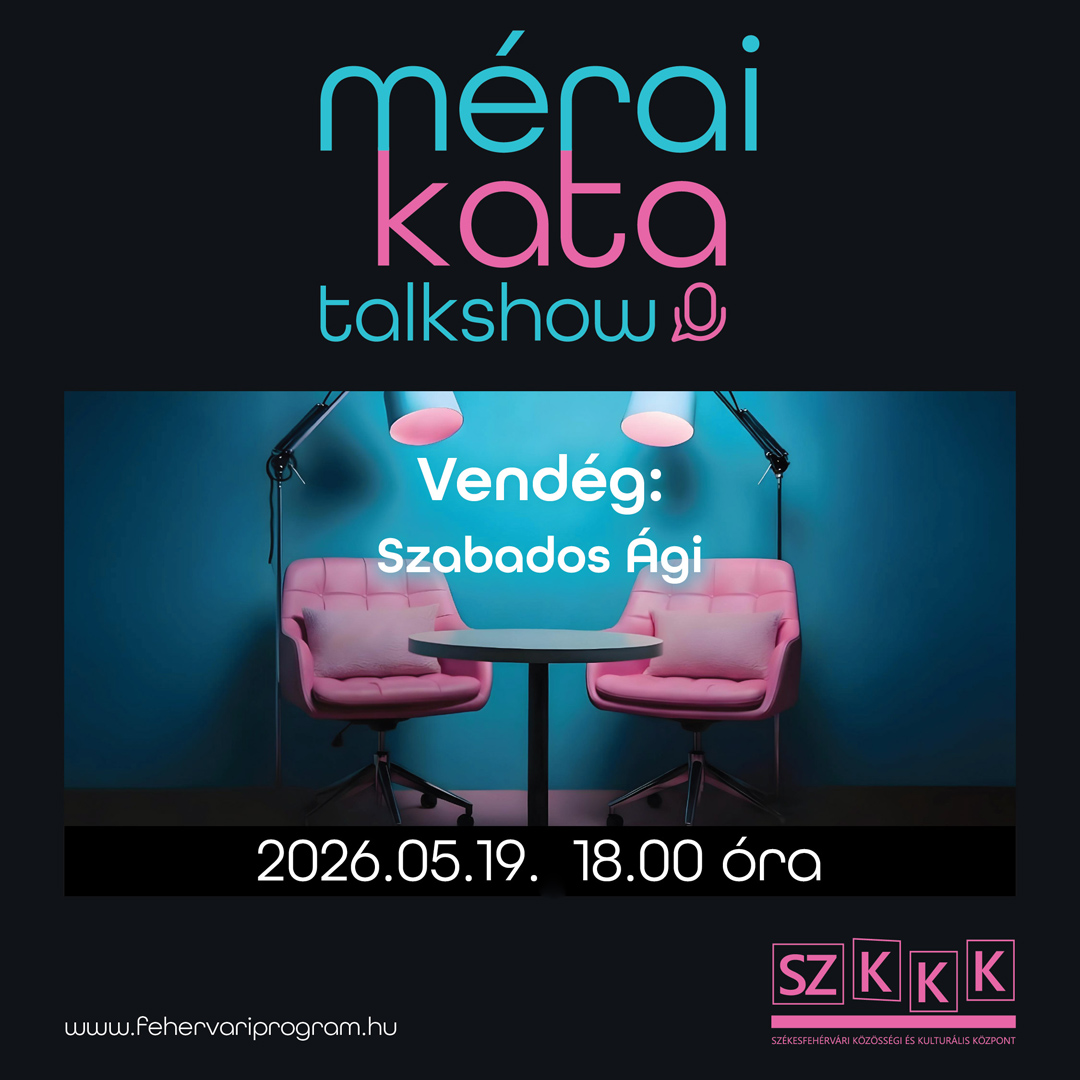 Szabados Ági lesz kedden Mérai Kata talkshow-jának vendége az Öreghegyen