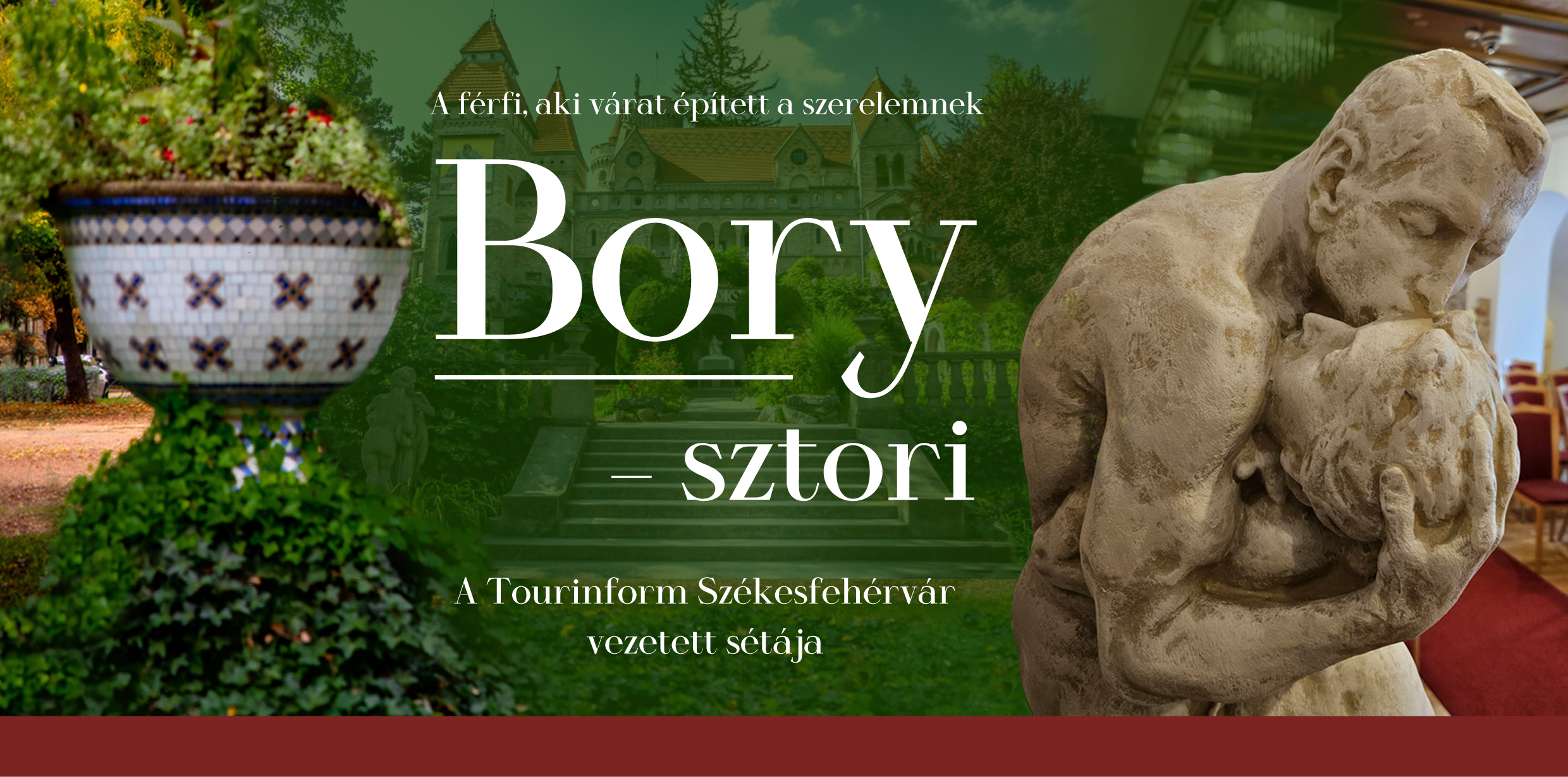 Vasárnap debütál a Bory-sztori, a Tourinform új, tematikus sétája