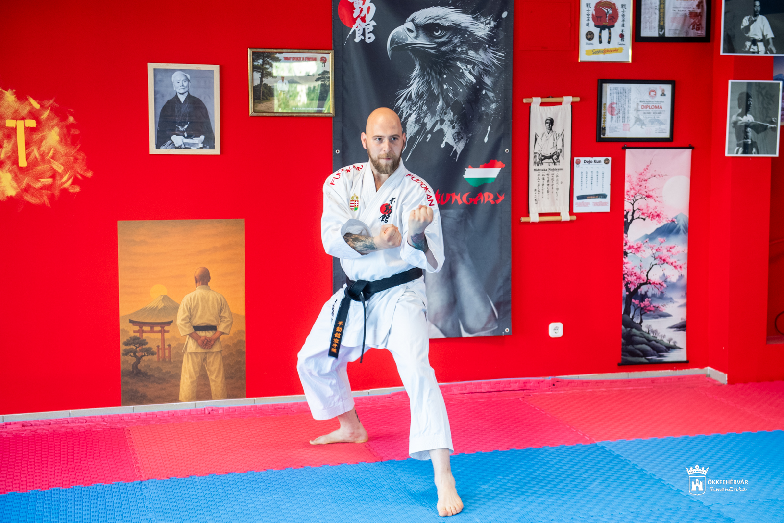 Karate Európa-bajnokságot nyert Halmai Roland kumite kategóriában