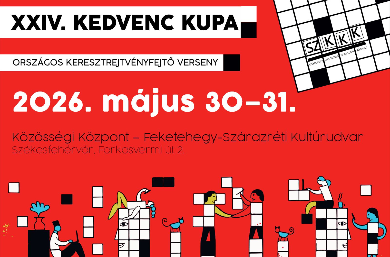 XXIV. Kedvenc Kupa - Országos Keresztrejtvényfejtő Verseny Fehérváron