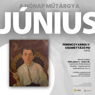 Ferenczy Károly festménye lett június hónap műtárgya a múzeumban