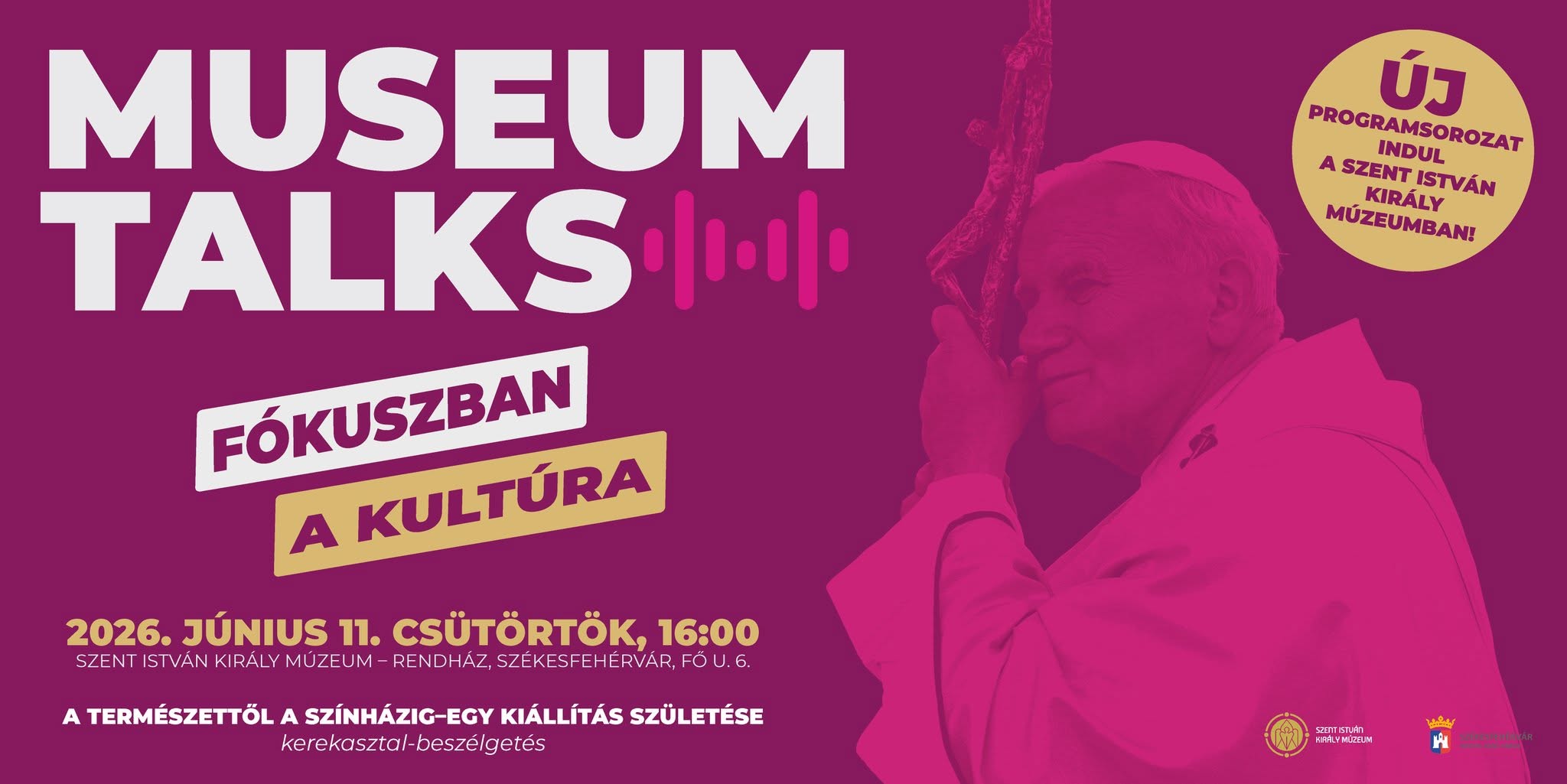 Museum Talks – Fókuszban a kultúra – csütörtökön indul a SZIKM beszélgetéssorozata