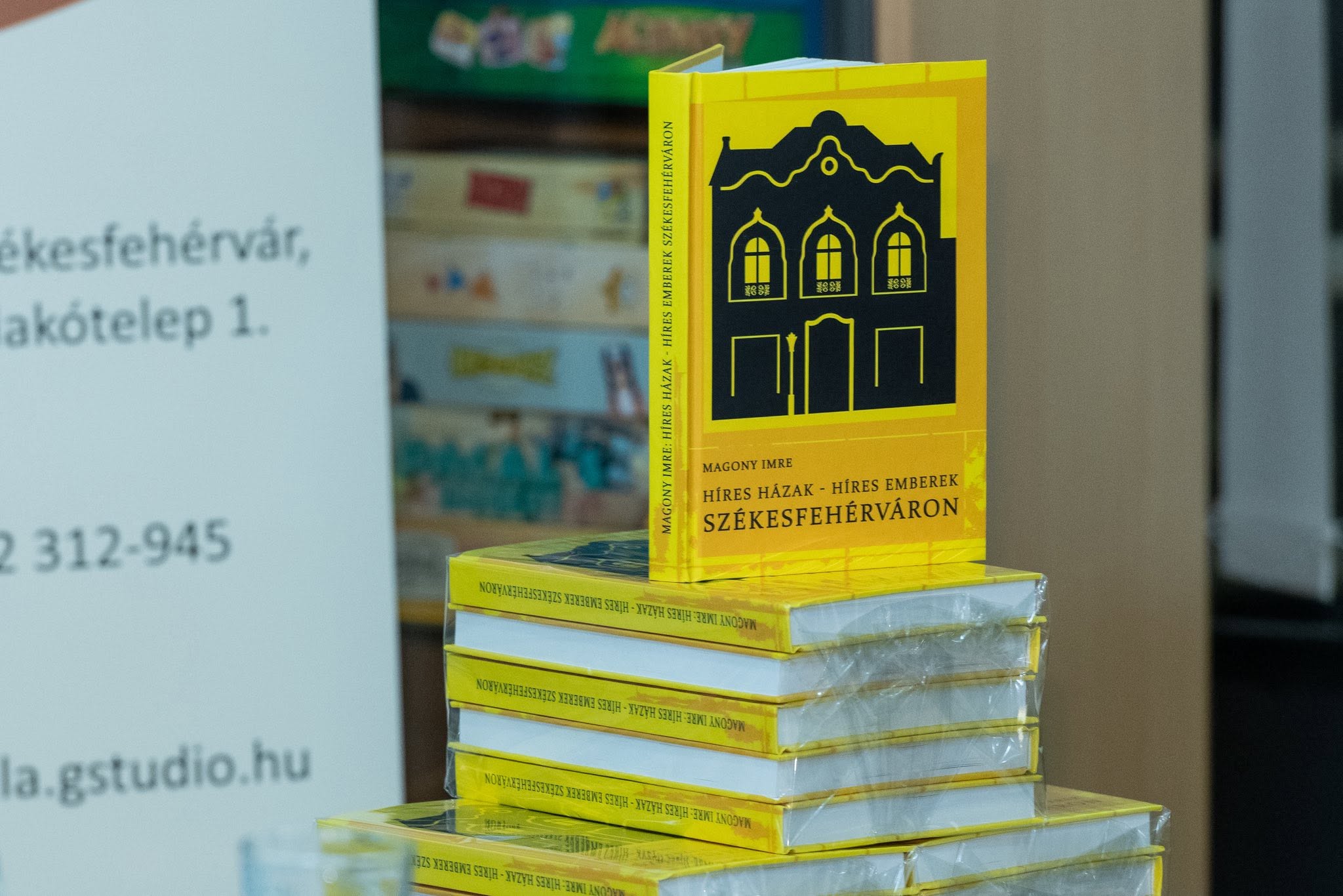 Híres emberek, híres házak – ismét bemutatják Magony Imre legújabb kötetét