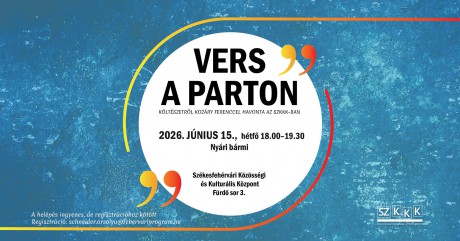 Nyári bármi – június 15-én folytatódik a Vers a parton sorozat