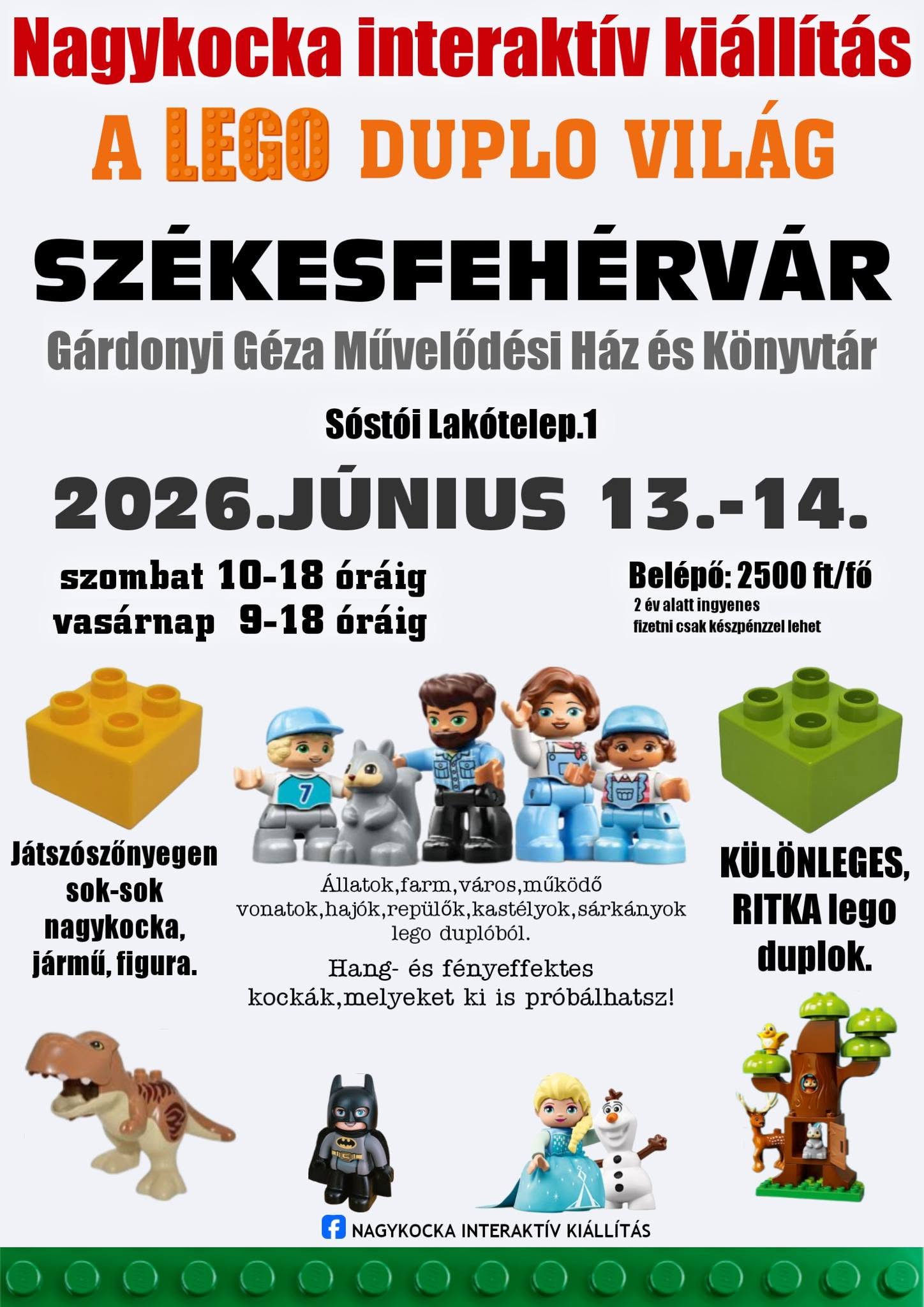 Székesfehérvárra érkezik a hétvégén a Nagykocka interaktív kiállítás