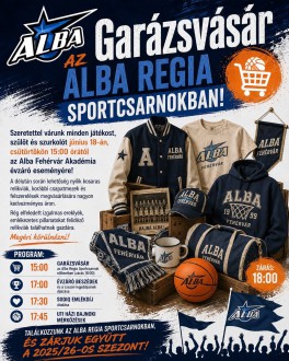 Garázsvásárral egybekötött évzárót tart csütörtökön az Alba Fehérvár Akadémia