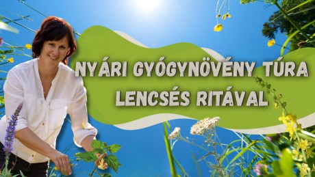 Gyógynövénygyűjtő túra június 20-án Lencsés Ritával a Pákozdi Pagonyban