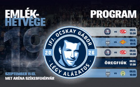 Szeptemberben emlékhétvégeként újjáéled az Ifj. Ocskay Gábor Emléktorna