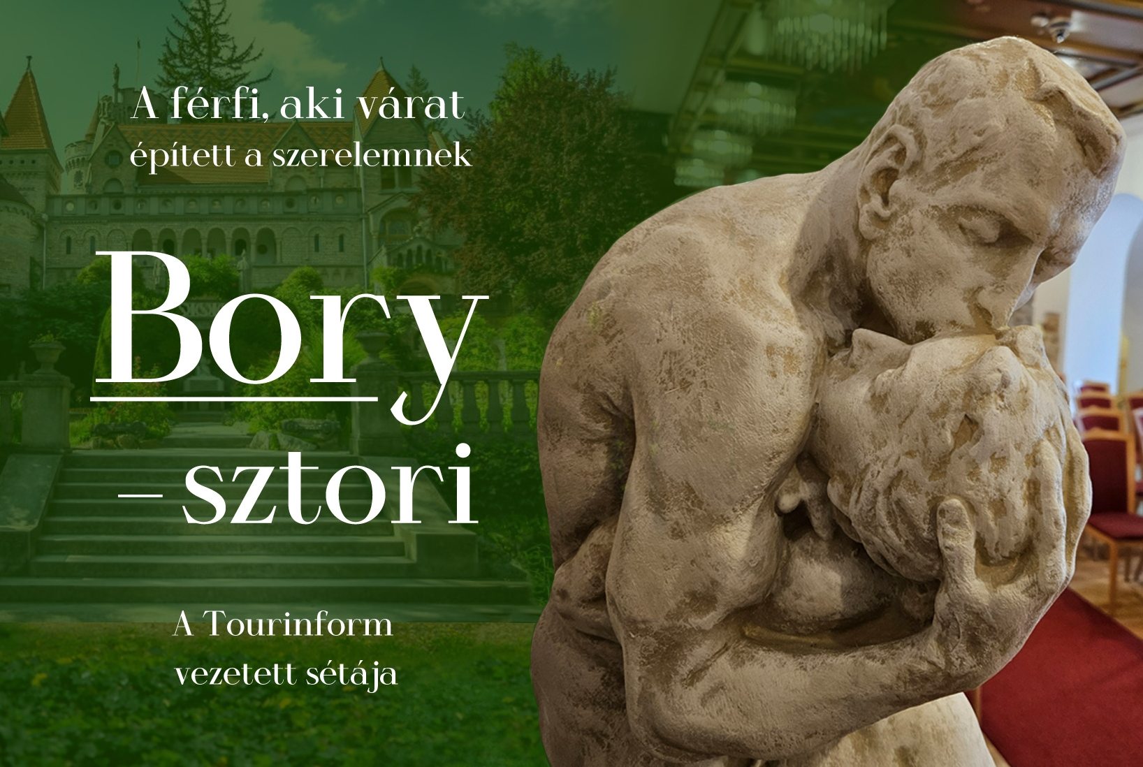 A férfi, aki várat épített a szerelemnek: vasárnap újra Bory-sztori