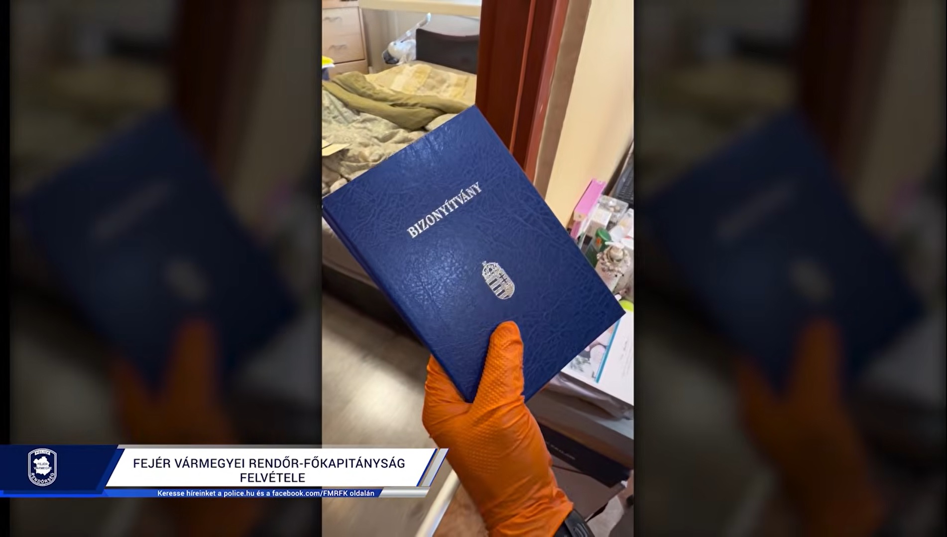 A Fejér vármegyei rendőrök felszámoltak egy bizonyítványgyárat