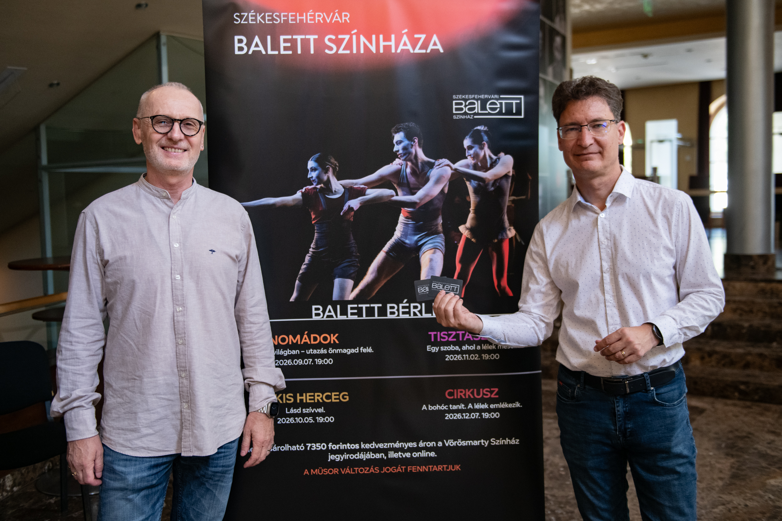 Balett bérlet 2026 őszén is – különleges előadásokkal vár a Balett Színház