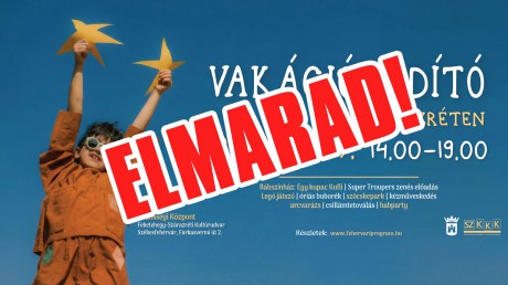 Elmarad az extrém meleg időjárás miatt a szombatra tervezett Vakációindító Szárazréten