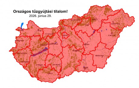 Országos tűzgyújtási tilalom - fokozottan tűzveszélyes időszak van