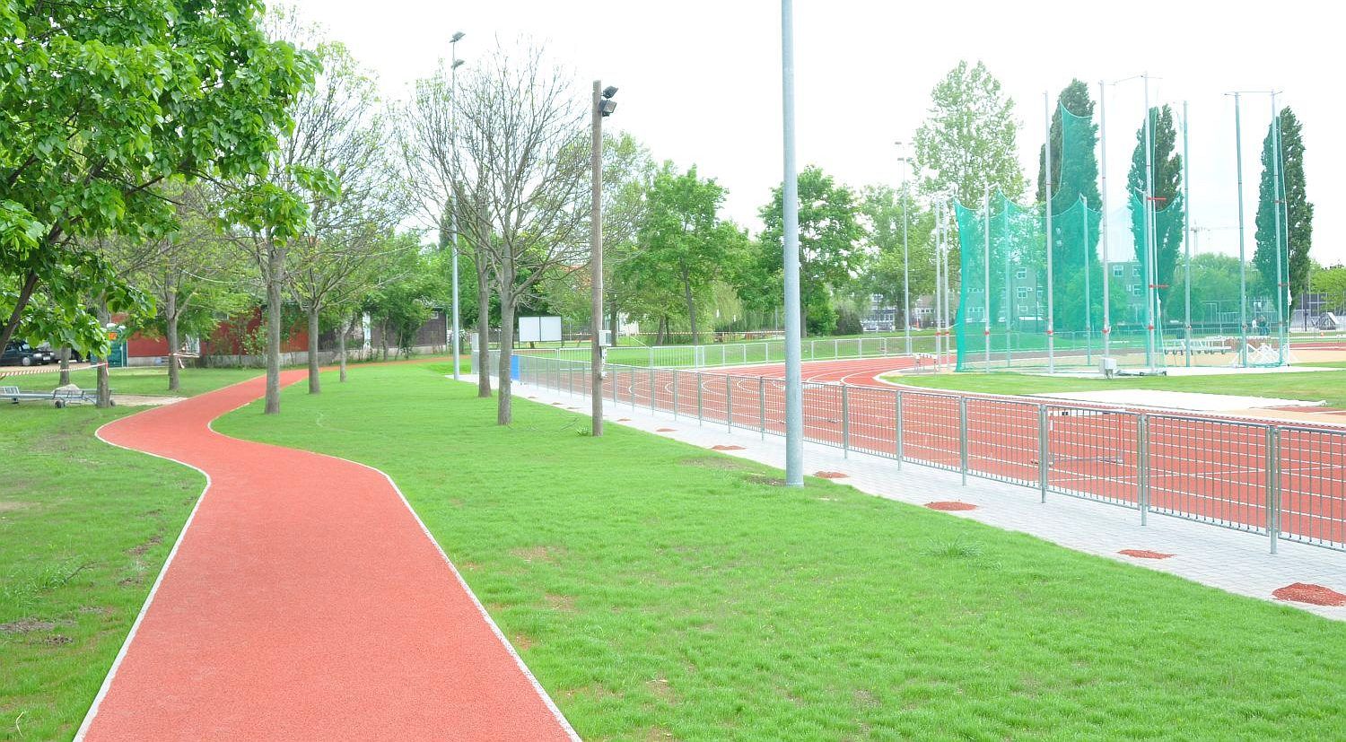 Két napig korlátozottan lesz használható a 600 méteres futópálya a Bregyóban