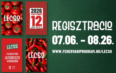Lecsófesztivál - augusztus 26-ig jelentkezhetnek a főzőcsapatok