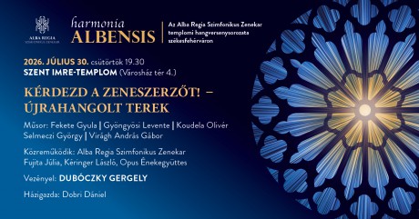 Egy élő műfaj - kortárs egyházzenei esttel zárul a Harmonia Albensis