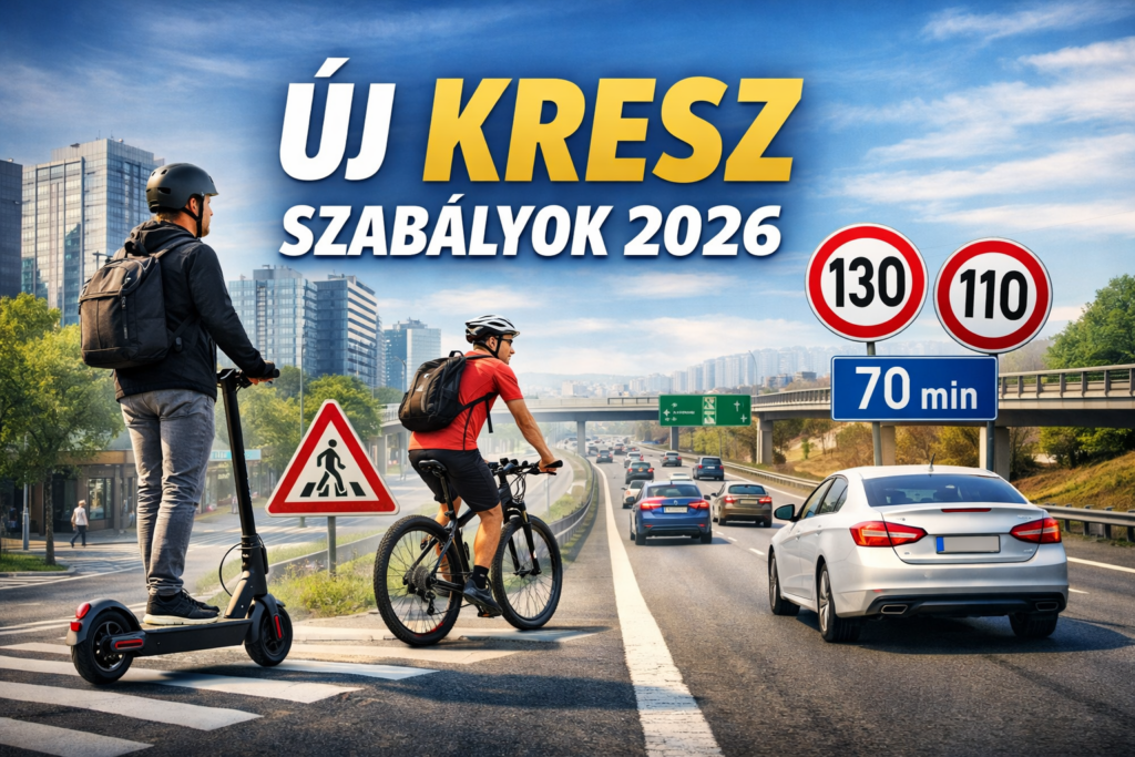 Társadalmi egyeztetés indult a KRESZ megújításáról