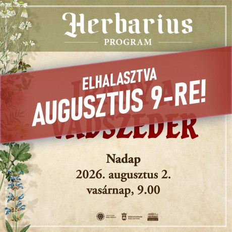 Augusztus 9-re halasztották a Herbarius-túrát