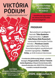 Kedden folytatódik a Viktória Pódium sorozat