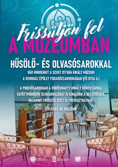 Frissüljön fel a múzeumban - pihenősarokkal és hűsítővel várják a látogatókat