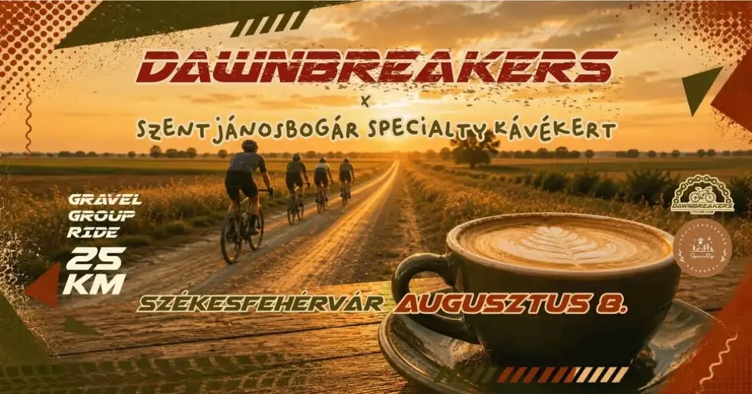 Közös bringázásra hív szombaton reggel a Szentjánosbogár és a Dawnbreakers