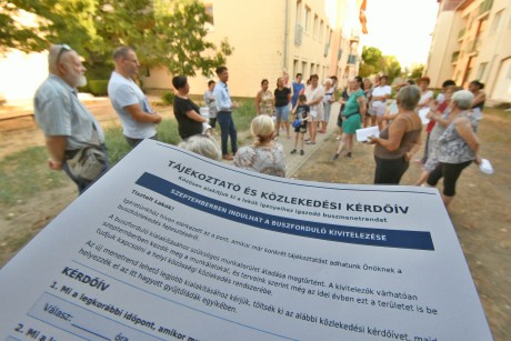 Lakossági fórum a Mura utcában - buszforduló épül idén ősszel