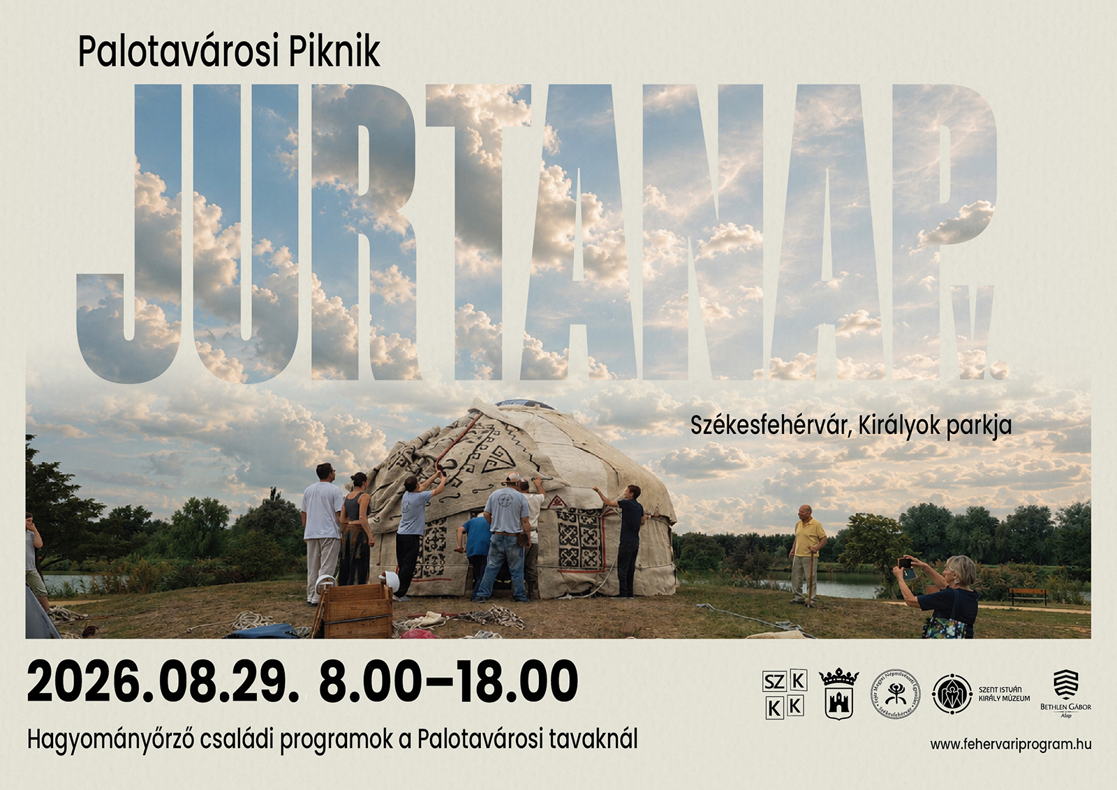 Jurtanap Palotavárosban -történelmi piknik a Királyok Parkjában