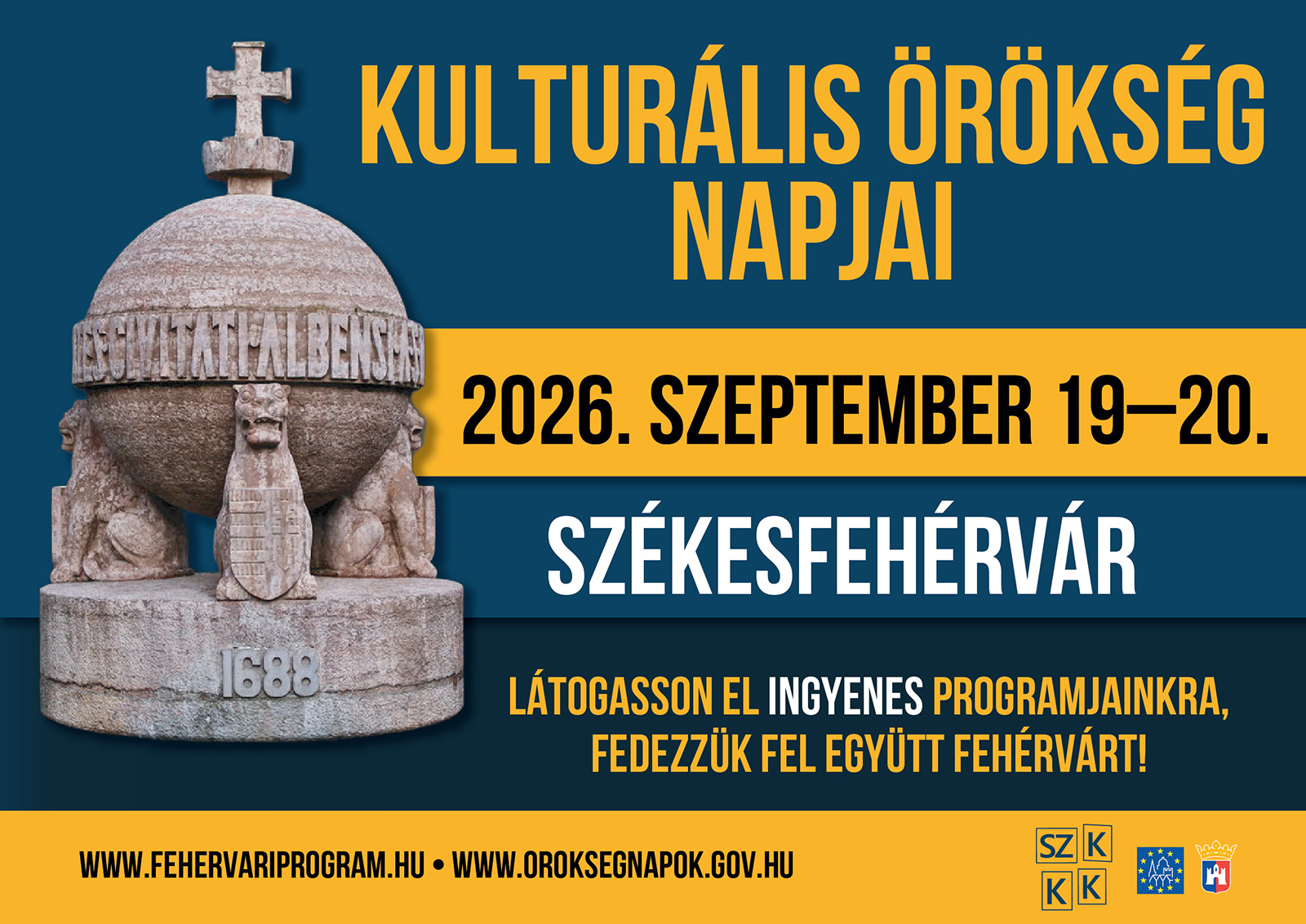 Kulturális Örökség Napjai 2026 – Székesfehérváron is