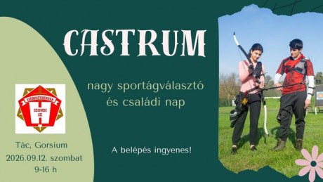 Castrum – nagy sportágválasztó és családi nap Tácon