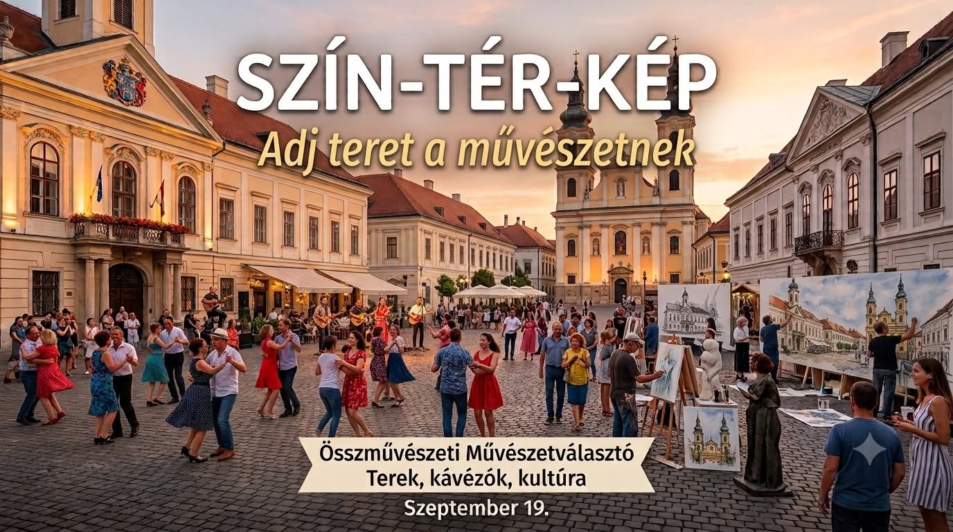 SZÍN-TÉR-KÉP szombaton egész nap a Belvárosban – Adj teret a művészetnek!