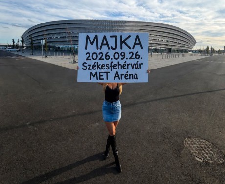 Majka ad koncertet szombaton a MET Arénában