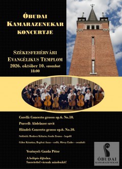 Komolyzenei koncert az Evangélikus templomban