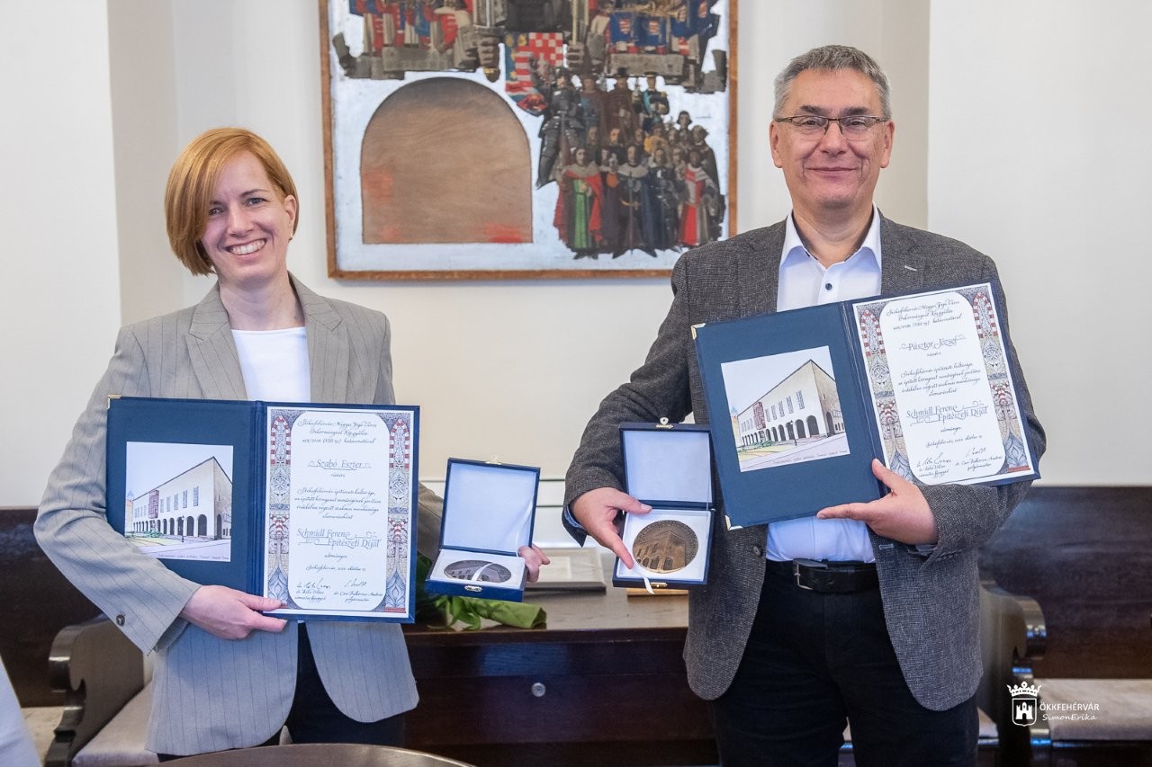 Pásztor József és Szabó Eszter kapta idén a Schmidl Ferenc Építészeti Díjat