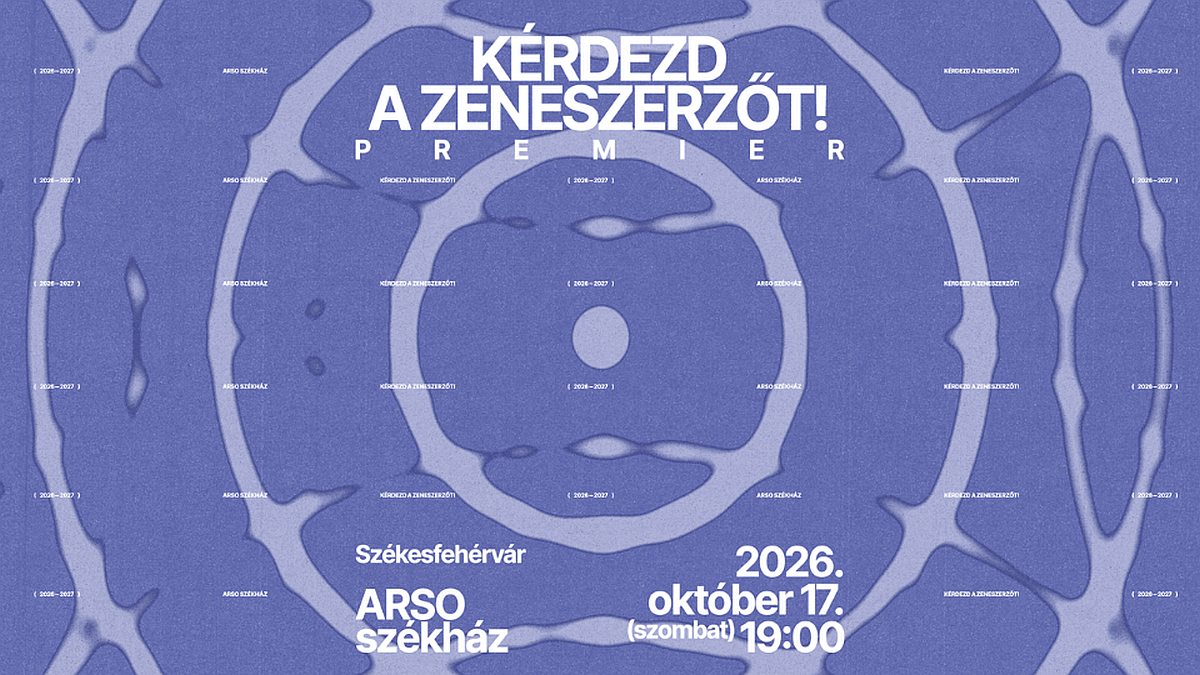 Kérdezd a zeneszerzőt! -  szombaton kezdődik a kortárs zenei hangversenysorozat